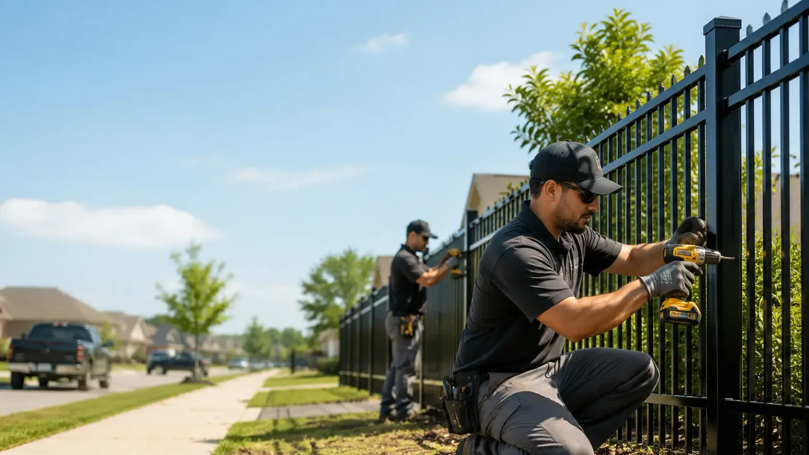Metal Fence Installation in Salem, CT